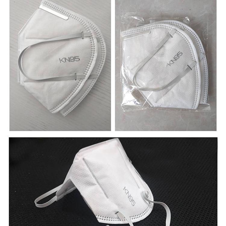 10 Pcs KN95 Dustproof Anti-fog and Breathable Face Masks Masks High Filtration Efficiency