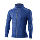 Fitness Sports Jacket Men's Breathable Tight-fitting Quick-drying Hooded Sweater Zipper Basketball Sportswear Casual Jacket