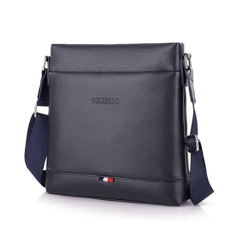 Shoulder Messenger Women Men Bag Genuine Leather Office Business Briefcase For Handbag Male Female