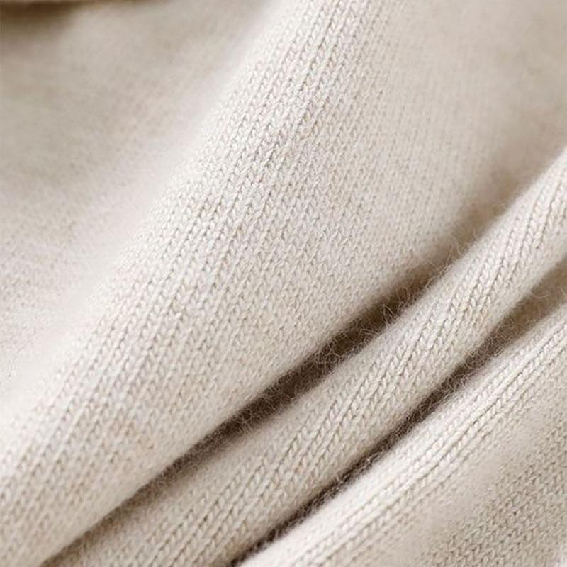Sweater Women's Half Turtleneck Pullover Knitwear Lingge Korean Loose Top Trending Sweater Autumn and Winter Fluffy Top