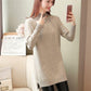 Autumn Warm Knitted Dress for Women Knitting Sweater Dresses Female Winter Casual women's Sweater