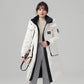 Down Jacket Women's Short Tooling White Duck Down Hooded Warm Pie To Overcome Winter Coat Mid-length Windproof Outdoor Sportswear