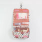 Foldable makeup bags Cosmetic bag Zippered case portable Hanging Toiletry Organizer for Women Girls