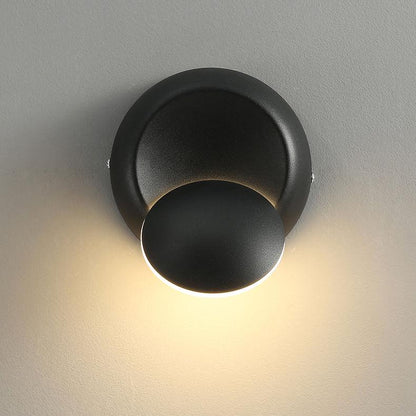 LED Wall Lamp 360 degree rotation adjustable bedside lights creative wall lamp aisle round lamp