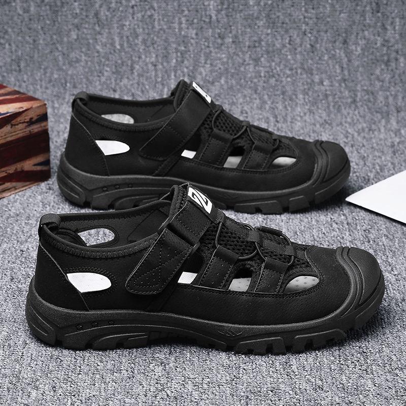 Summer Breathable Beach Mesh Sandals Men's Outdoor Sports and Leisure Net Shoes