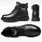Autumn and Winter Plus Velvet Korean Version of The British Martin Boots Men's Leather Boots