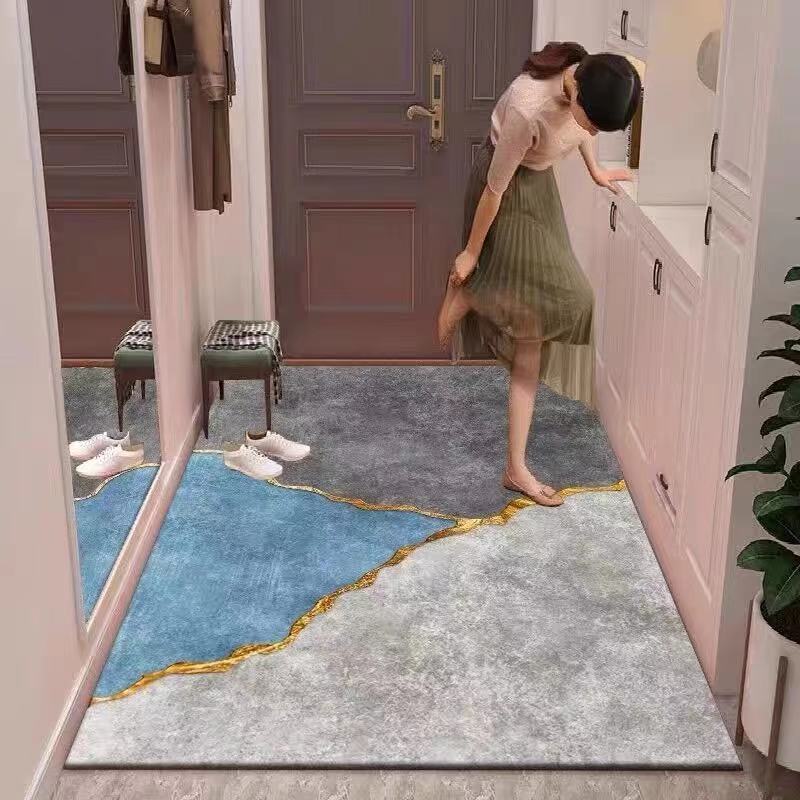 Modern Floor Mats Door-to-door Doormats Living Room Mat Bedroom Non-slip Carpet