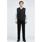 Winter Men's Casual Plus Velvet Pants Suit Solid Warm Vest Loose Large Size Casual Male Extra Thick Warm Cotton High Waist Straight Trousers Set