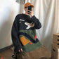 Korean Loose Round Neck Thermal Shirt Bottoming Shirt Couple Sweater Men and Women Students