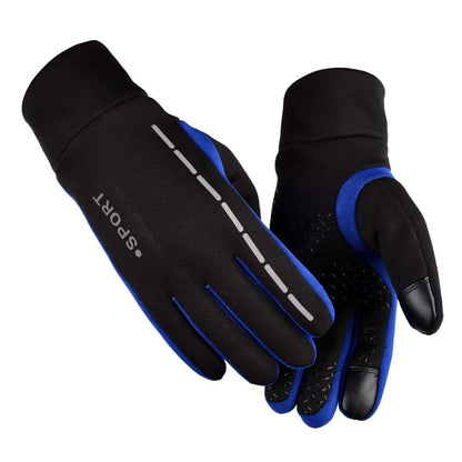 Unisex Touch Screen Four Seasons Warmth Bicycle Skiing Outdoor Camping Hiking Mountaineering Motorcycle Gloves Sports Full Finger
