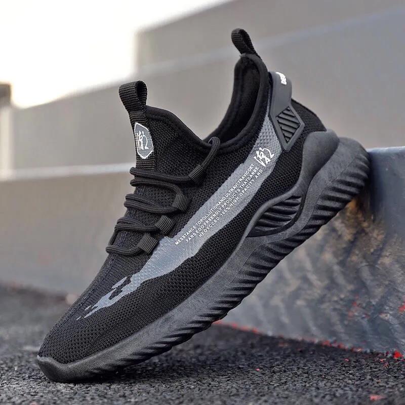 Men's Running Shoes Breathable Casual Shoes All-match Sports Shoes Non-slip Wear-resistant Mesh Shoes