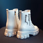 Girls Martin Boots Wild Plus Velvet Autumn and Winter Snow Thick-soled Short Boots Cotton Shoes