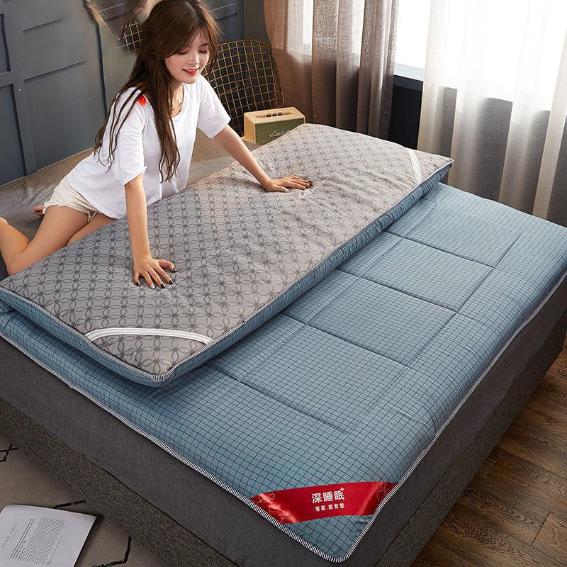 Household Thickened Sleeping Mat Student Dormitory Folding Soft Cushion Single Double Mattress