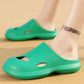 Men's and Women's Spring Summer Soft Beach Slippers Household Soft Sole Non-slip Large Size Couple Slippers