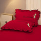 Letter Embroidery Pillowcases A Pair of Pillowcases Large 48x74cm Student Dormitory Single Double Bed Supplies