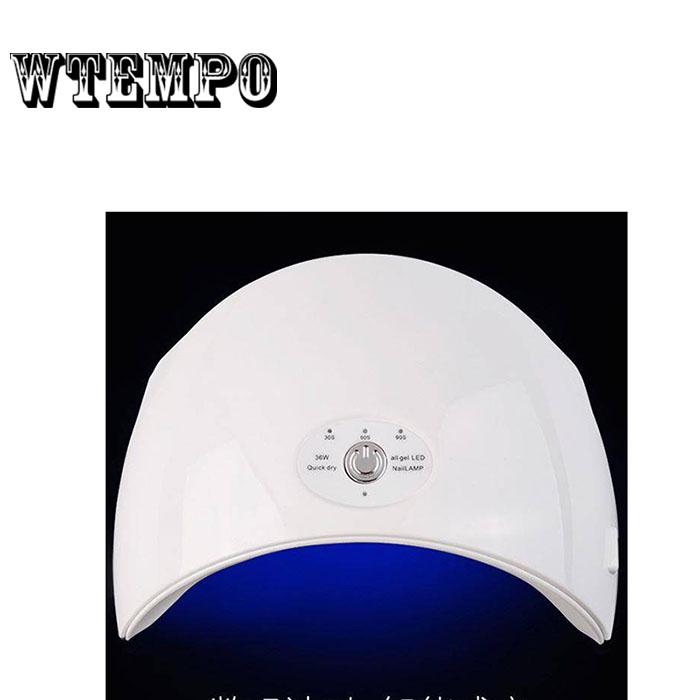 Nail Phototherapy Machine LED Automatic Induction Phototherapy Lamp Household Bake Dry Lamp 36W