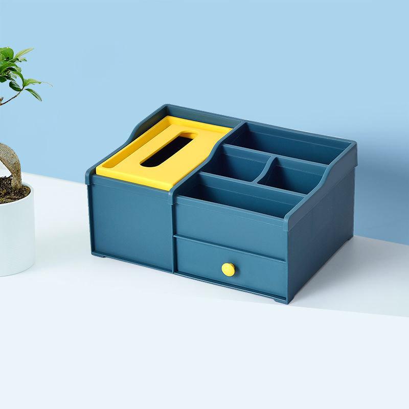 Multifunctional Paper Box Home Living Room Desktop Storage Box Bathroom Tissue Box Bedroom Office Paper Box