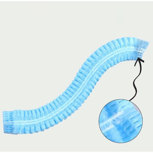 100pcs Disposable Surgical cap Non-woven fabric sterile unisex surgical hair cover long hair