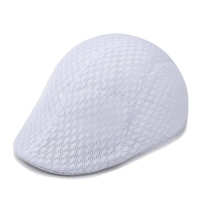 Spring Autumn Peaked Cap Men's Net Cap Summer Sun Protection Hat Women's Casual Painter Hat Outdoor Sun Hat Beret