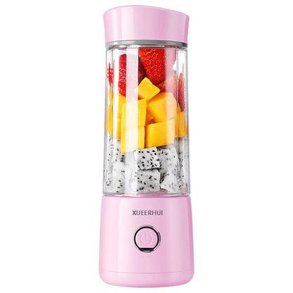 Brand 4 Blades 410ml Mini USB Portable Electric Fruit Juicer Smoothie Maker Blender