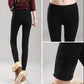 Women's Leggings In Winter Plus Velvet Thickening High Waist Thin Stretchy Warm White Feet Pants Pencil Long Pants