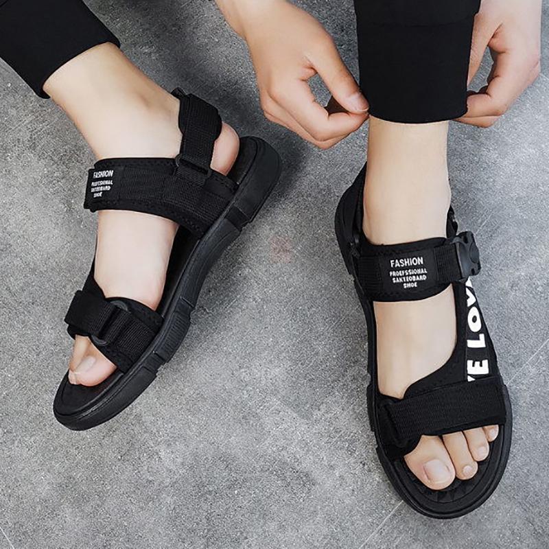 Summer Men's Sandals Casual Trendy Beach Shoes Non-slip Outer Wear Sports Men's Sandals