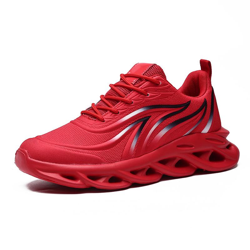 Beacon blade shoes trend shoes solid color men's breathable wild increased shoes running sneakers