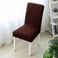 Solid Color Spandex Chair Covers Stretch Dining Room Seat Cover Elastic Chair Protective Case for Restaurant Wedding Banquet