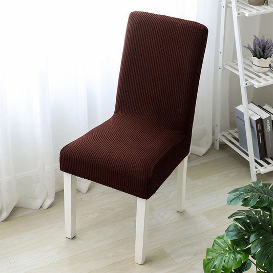 Solid Color Spandex Chair Covers Stretch Dining Room Seat Cover Elastic Chair Protective Case for Restaurant Wedding Banquet