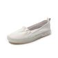 Student White Shoes Soft Bottom Nurse Shoes Breathable Deodorant Lazy Pregnant Women Mother Shoes Non-slip Flat Shoes for Girls
