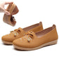 Women's Shoes Spring and Autumn Beef Tendon Bottom Embroidered Shoes Flat Non-slip Middle-aged and Elderly Shoes
