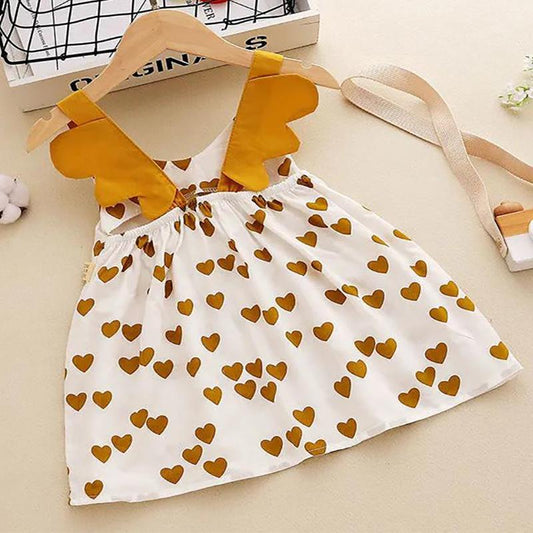 Children's Skirt Girls Summer Vest Skirt Cotton Children's Sling Dress Birthday Party Costume
