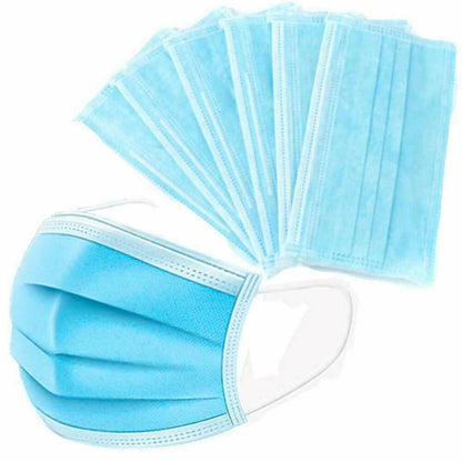 Protective Mask 3 Layers Disposable Dust Mask Face Anti-fog Anti-pollution Protective Mask