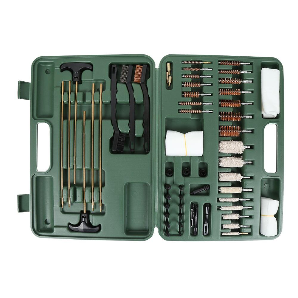 HBKS Cleaning Kit for Rifles Pistols Pipe Mop Brushes Rust Removal Tools Set
