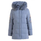 Middle-aged and Elderly Women's Short Down Cotton-padded Jacket Mothers Wear Coat Big Fur Collar Thick Padded Jacket
