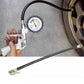 Portable Car Air Rubber Hose Lock On Clip Chuck Tire Inflator Self-locking Inflatable Hose