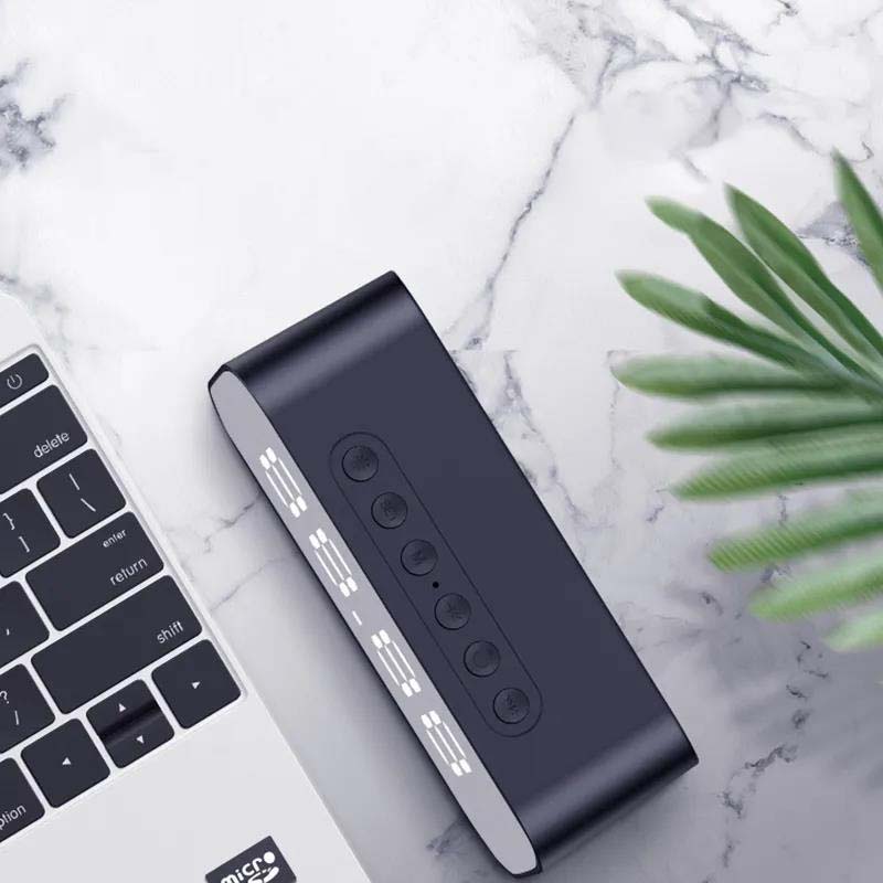 Wireless Bluetooth Speaker Alarm Clock Outdoor Mini Car Small Audio Home Portable Large Volume Subwoofer