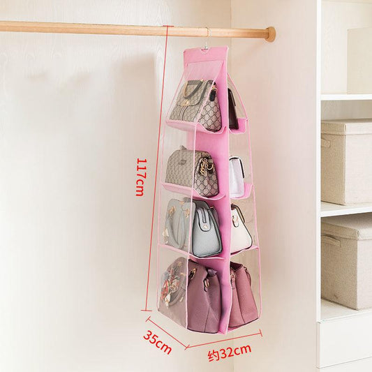 Bag Storage Bag Multifunctional Clothing Storage Bag Hanging Household Bag Finishing Wall Hanging Closet Storage Bag