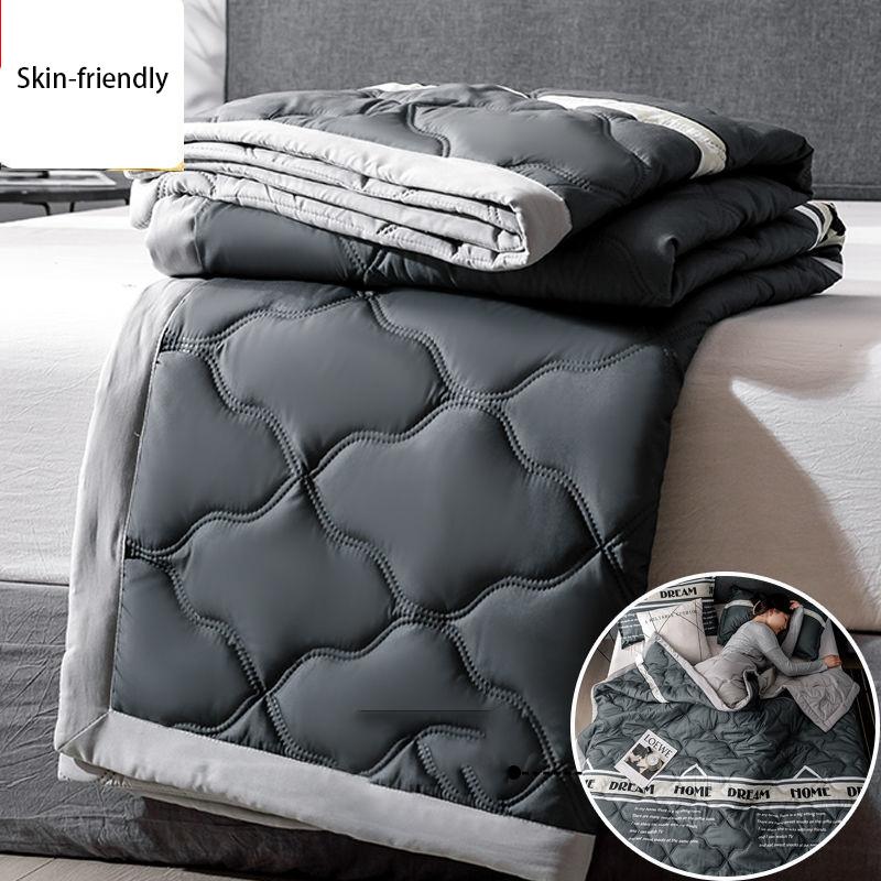 Skin-friendly Thin Air Conditioning Quilt Summer Single Double Summer Cool Quilt