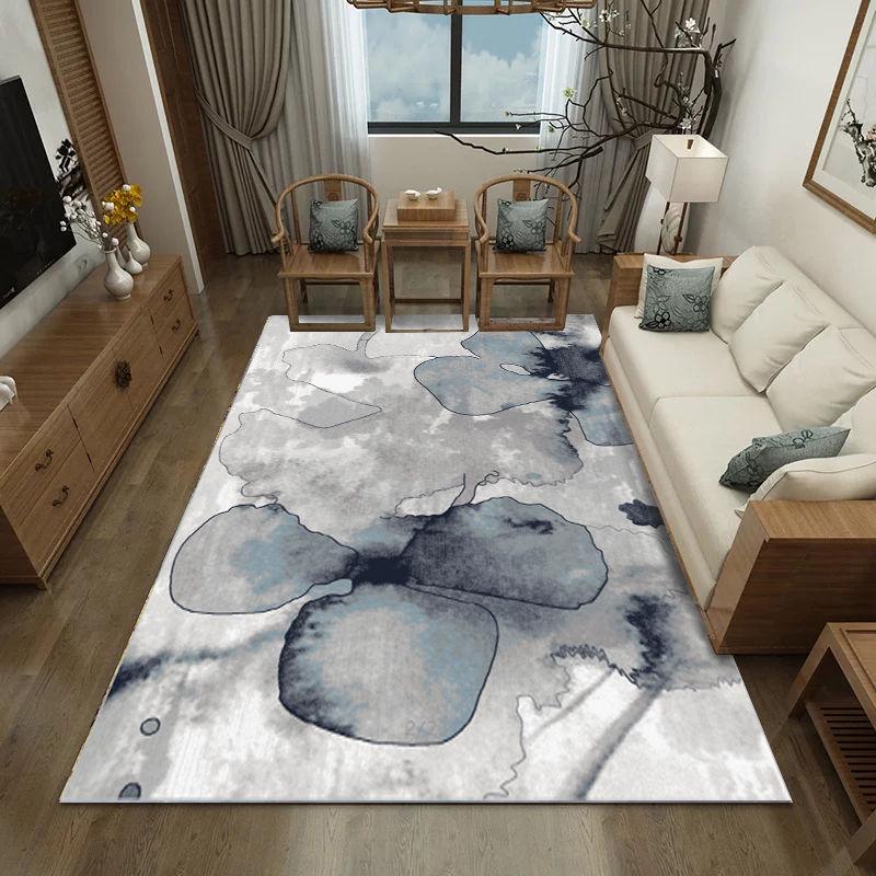 3D Carpet for Living Room Reactive Printing Large Size Parlor Flowers Rug Bath Kitchen Mat Rugs