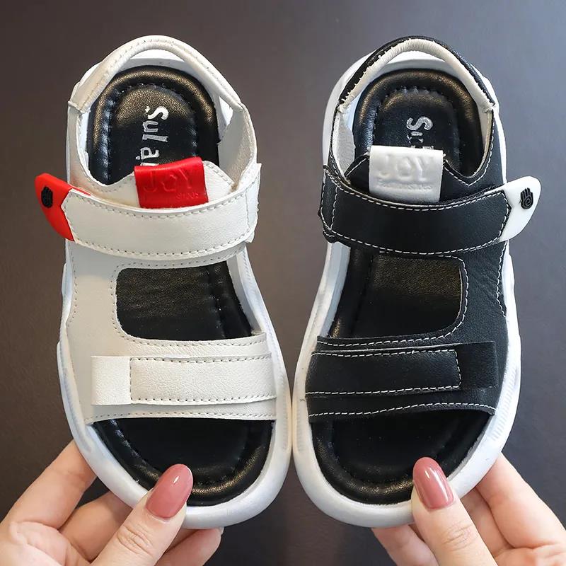 Boys Sandals In Summer Soft Sole Outdoor Light Sandals Big Boys Anti-slip Flat Casual Sandals