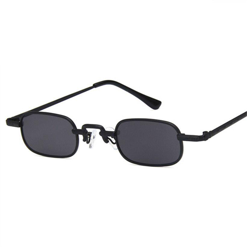 Small Steampunk Sunglasses Women Fashion Metal Retro Yellow Sun Glasses for Men Brand Designer Mirro