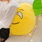 Lovely Mango Plush Toy Fruit Pillow Soft  Funny Expression Plush Doll Cute Kids Sleeping Plush Pillow Gifts
