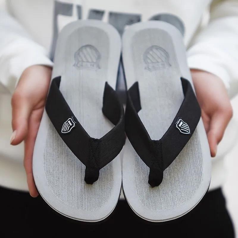 Men's Slippers for Summer Household Non-slip Thick Bottom Indoor Sandals
