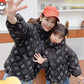 Children's Down Jacket Parent-child Wear Luminous White Duck Down Boys and Girls Jackets Small Medium and Large Children's Cotton Clothing