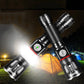 Rechargeable LED Flashlight Powerful Torch Super Waterproof Zoom Hunting Light Use 18650 Battey