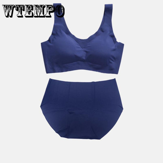 Girl Seamless Sports Bra Large Size No Steel Ring Vest Seamless Adjustable Underwear