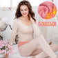 Winter Thermal Underwear Women Thickening and Velvet Tight-fitting Body Autumn Clothes Long-length Pants Suit Bottoming Cotton Sweater