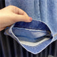 Children's Pants Summer Girls Korean Style Casual Wide Leg Pants Denim Waist Baby Anti-mosquito Casual Pants