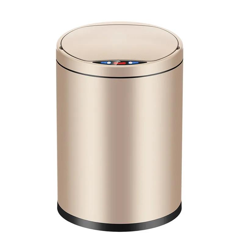 7 Liter Rechargeable Battery Dual-use Smart Trash Can, Family Large Kitchen with Lid, Automatic Sensing Trash Can